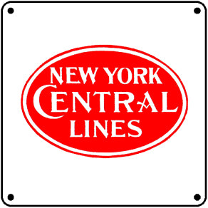 New York Central Tin Sign