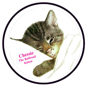 Chessie 8" Round Logo Sign